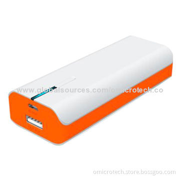 Power Bank with 5,200mAh Capacity